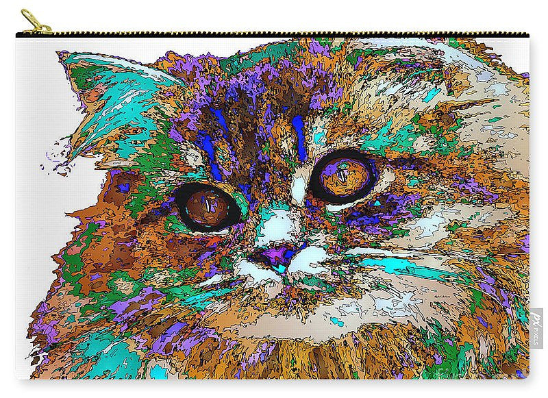 Carry-All Pouch - Adele The Cat. Pet Series