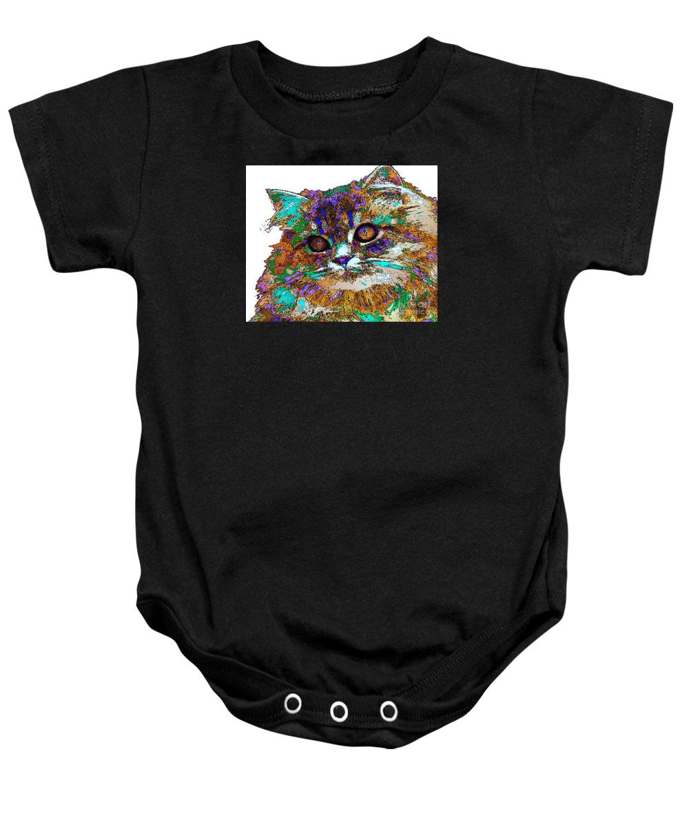 Baby Onesie - Adele The Cat. Pet Series