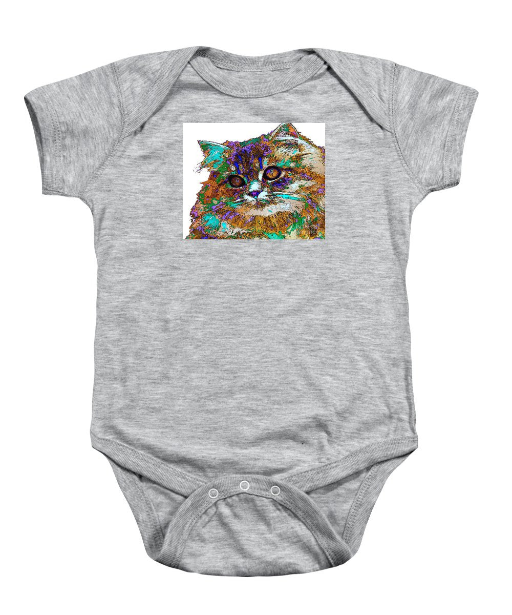 Baby Onesie - Adele The Cat. Pet Series