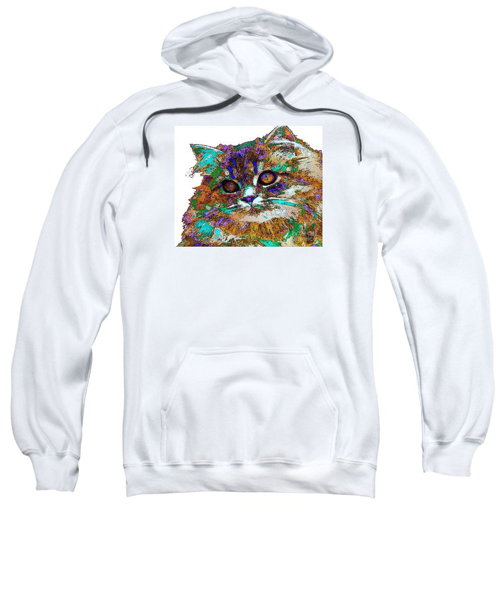 Sweatshirt - Adele The Cat. Pet Series