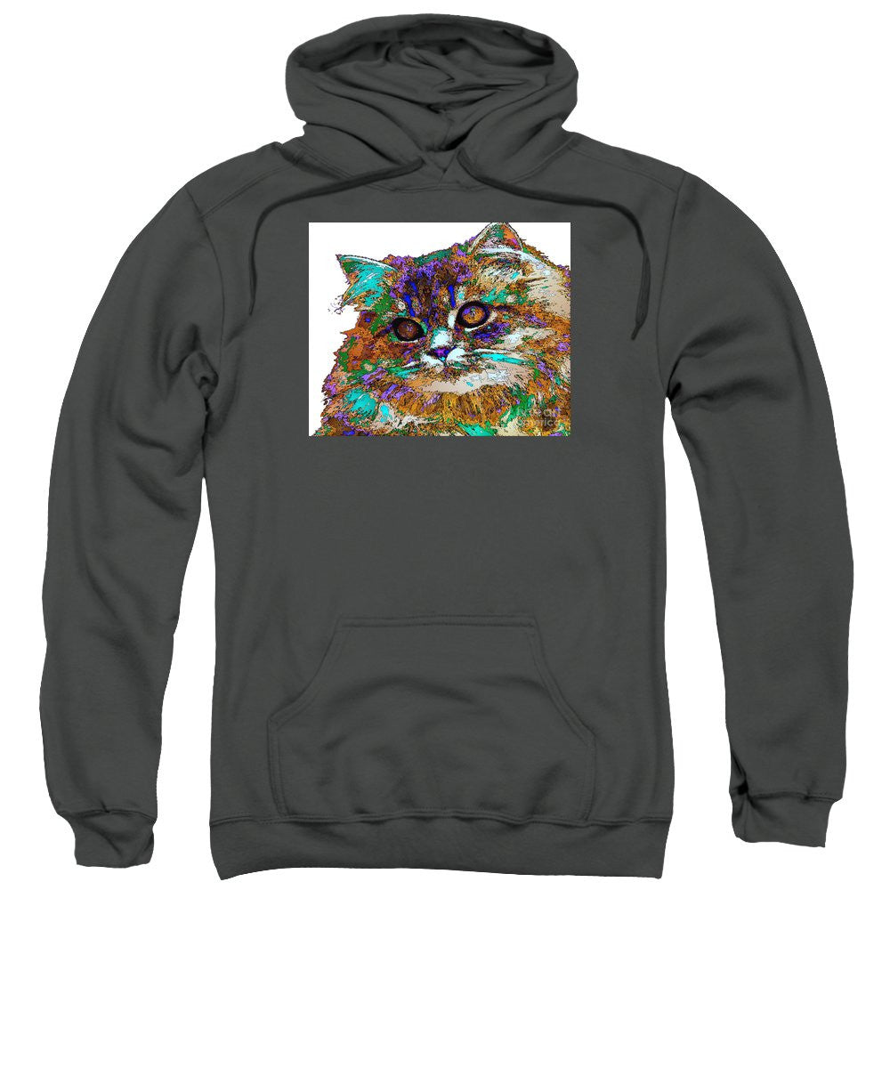 Sweatshirt - Adele The Cat. Pet Series