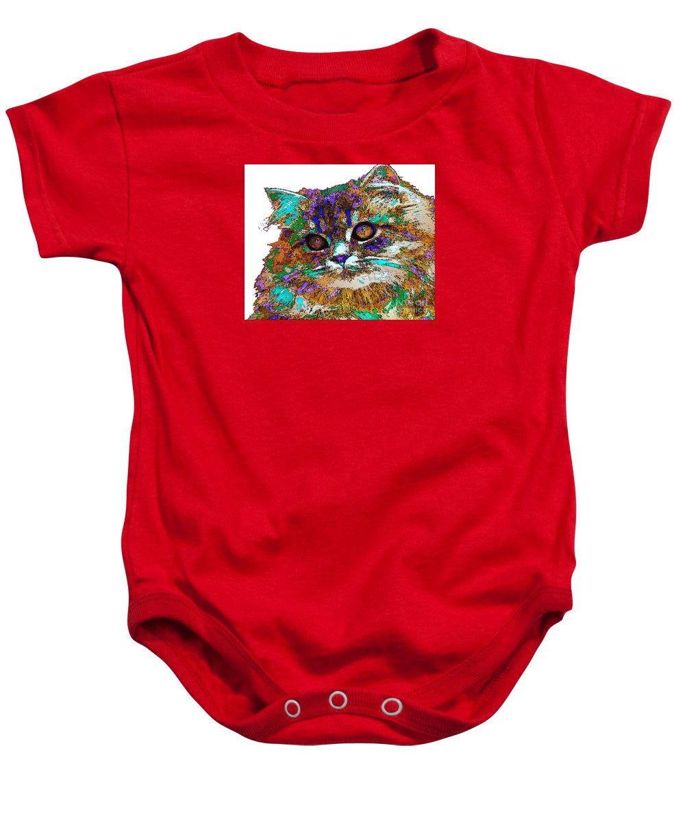 Baby Onesie - Adele The Cat. Pet Series