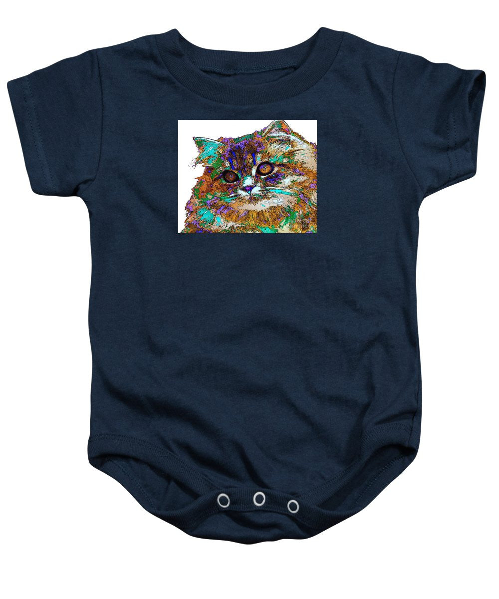 Baby Onesie - Adele The Cat. Pet Series