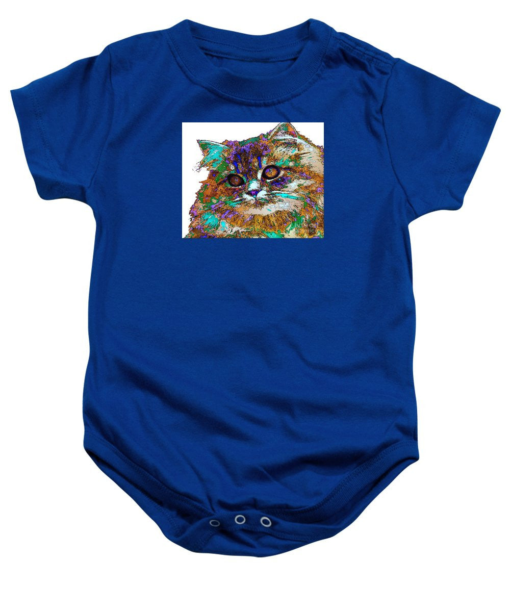 Baby Onesie - Adele The Cat. Pet Series