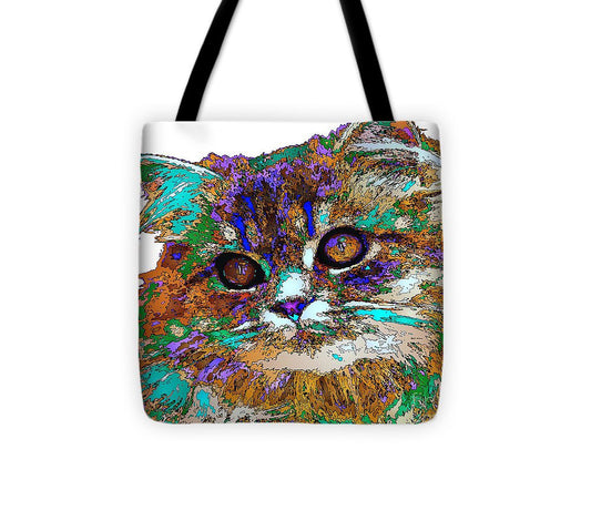 Tote Bag - Adele The Cat. Pet Series