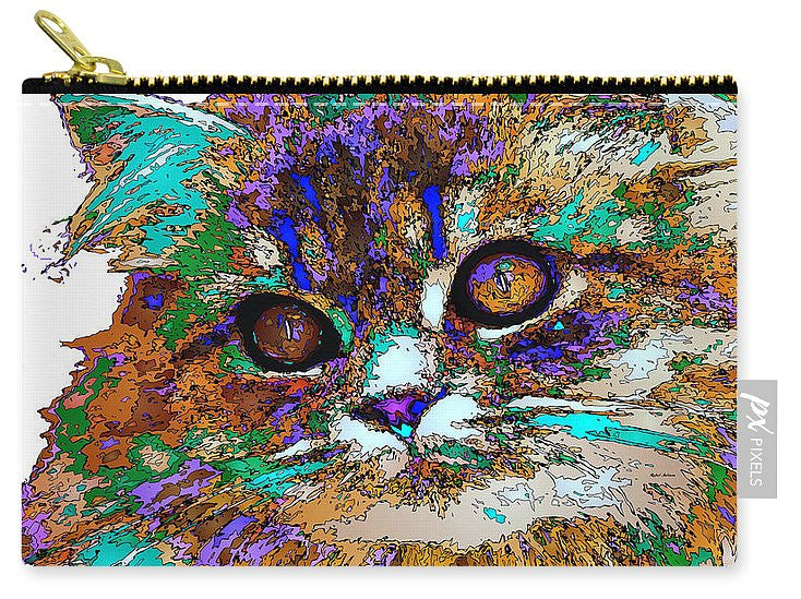 Carry-All Pouch - Adele The Cat. Pet Series