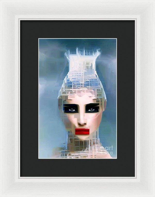 Framed Print - Air Head