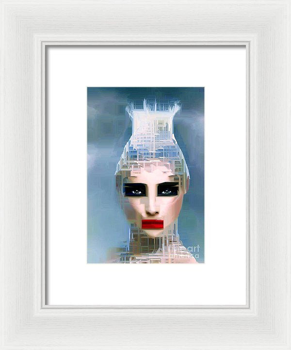 Framed Print - Air Head