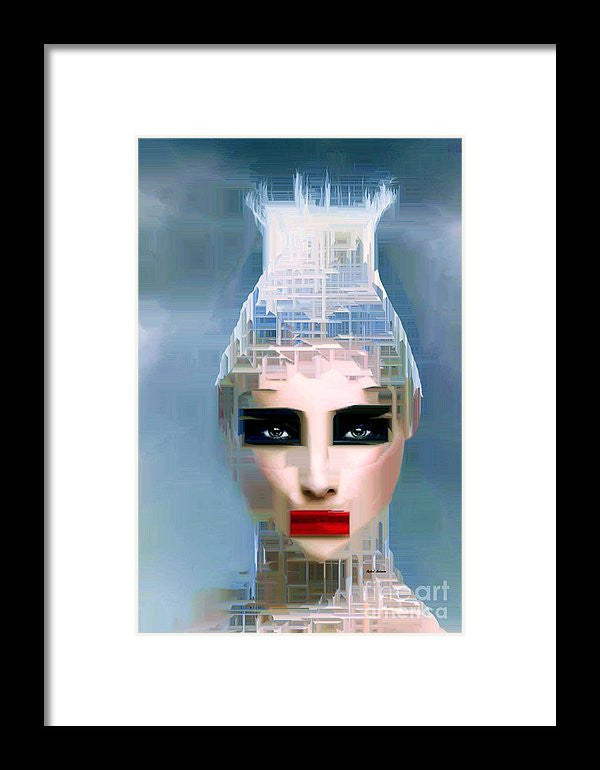 Framed Print - Air Head