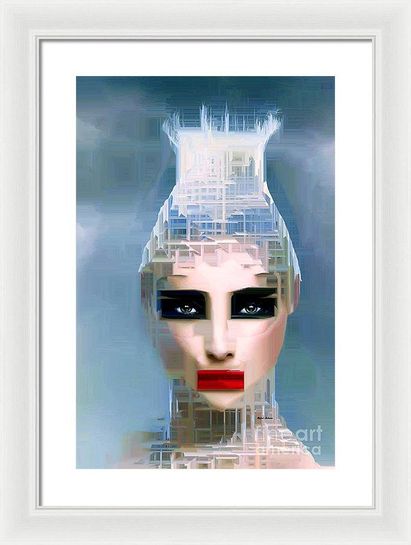 Framed Print - Air Head