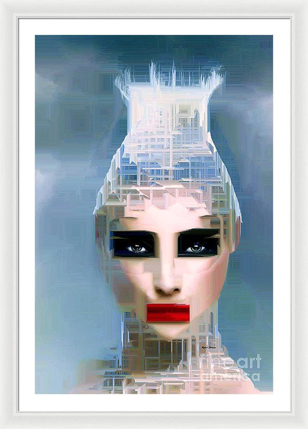 Framed Print - Air Head