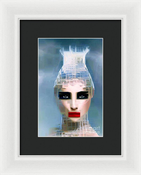 Framed Print - Air Head