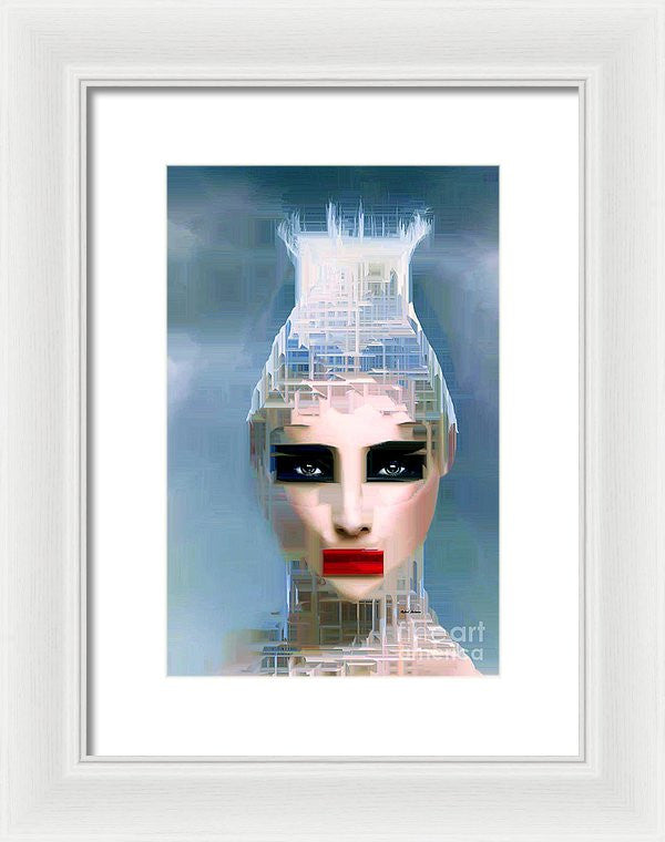 Framed Print - Air Head