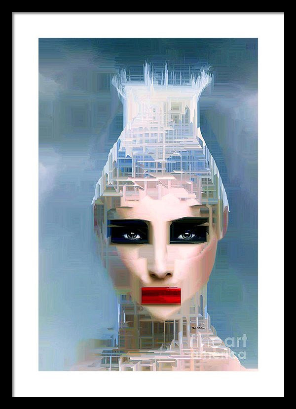 Framed Print - Air Head