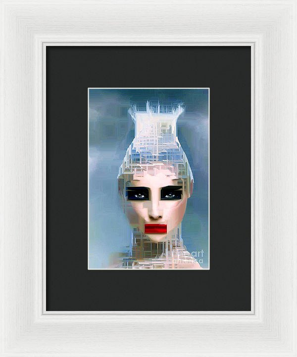 Framed Print - Air Head