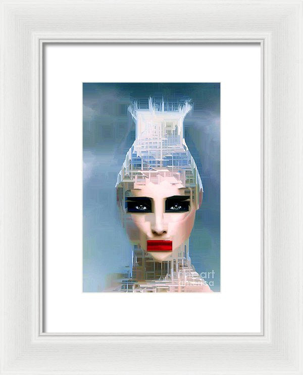 Framed Print - Air Head