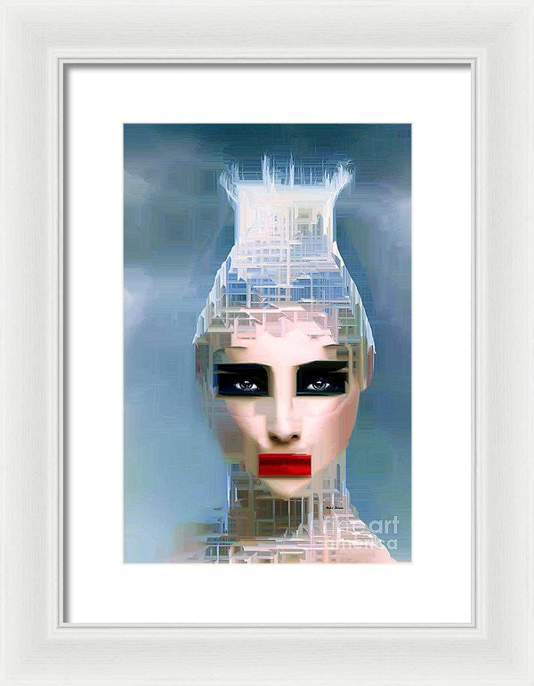 Framed Print - Air Head