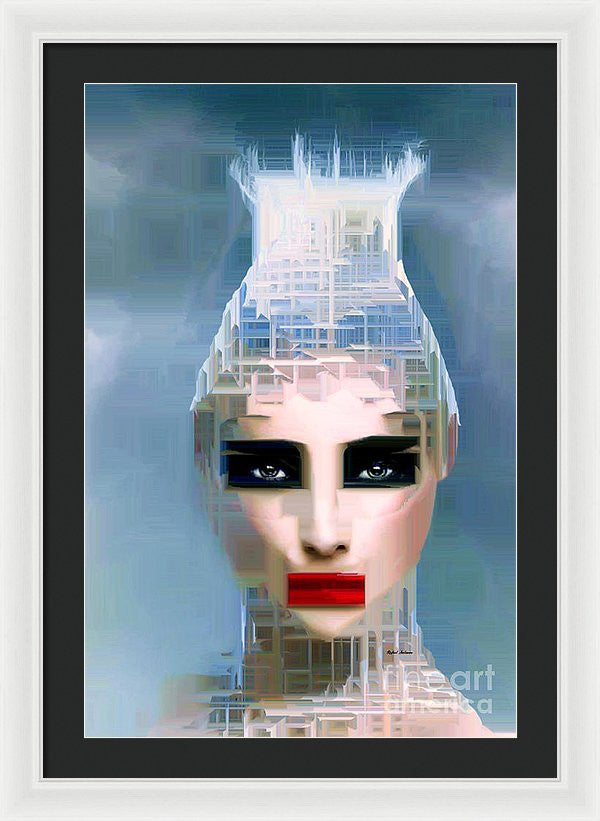 Framed Print - Air Head