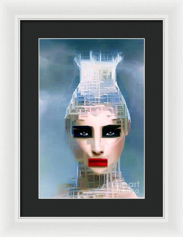 Framed Print - Air Head