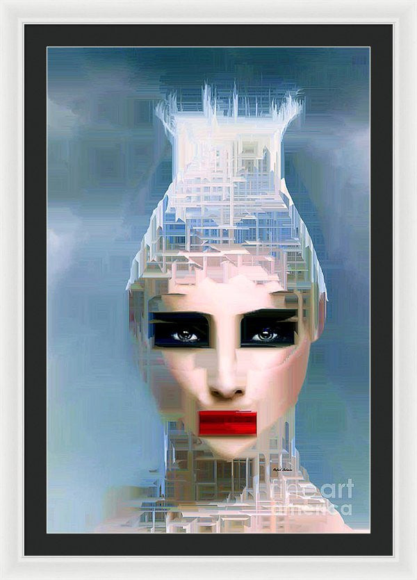 Framed Print - Air Head