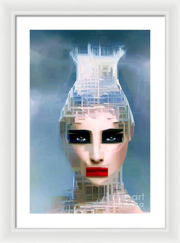 Framed Print - Air Head