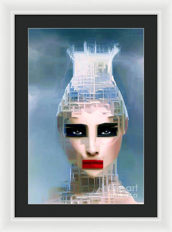 Framed Print - Air Head