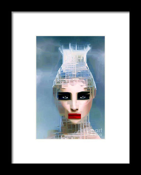 Framed Print - Air Head