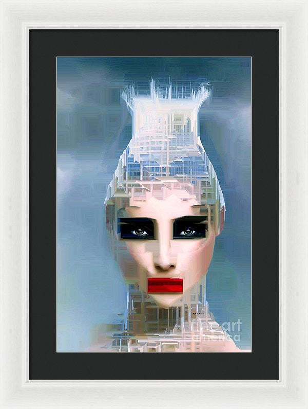 Framed Print - Air Head