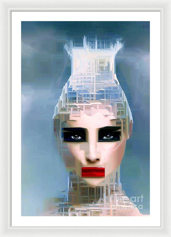 Framed Print - Air Head