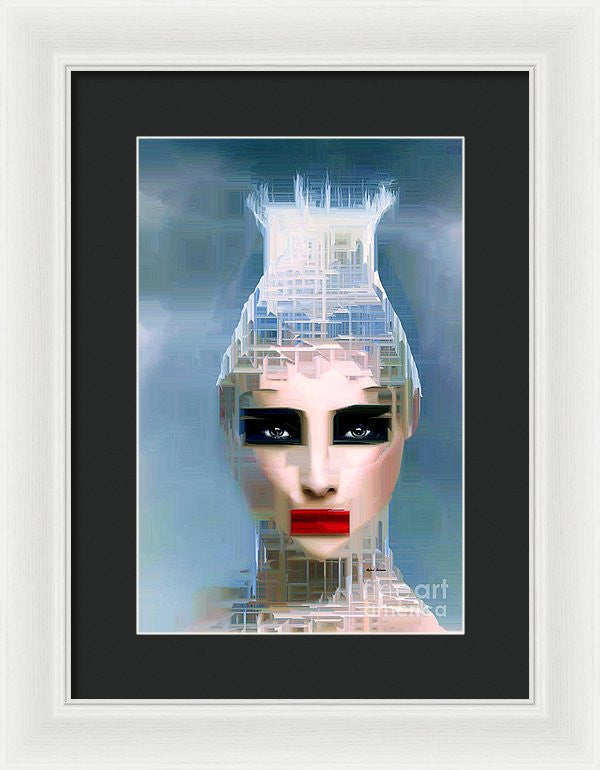 Framed Print - Air Head