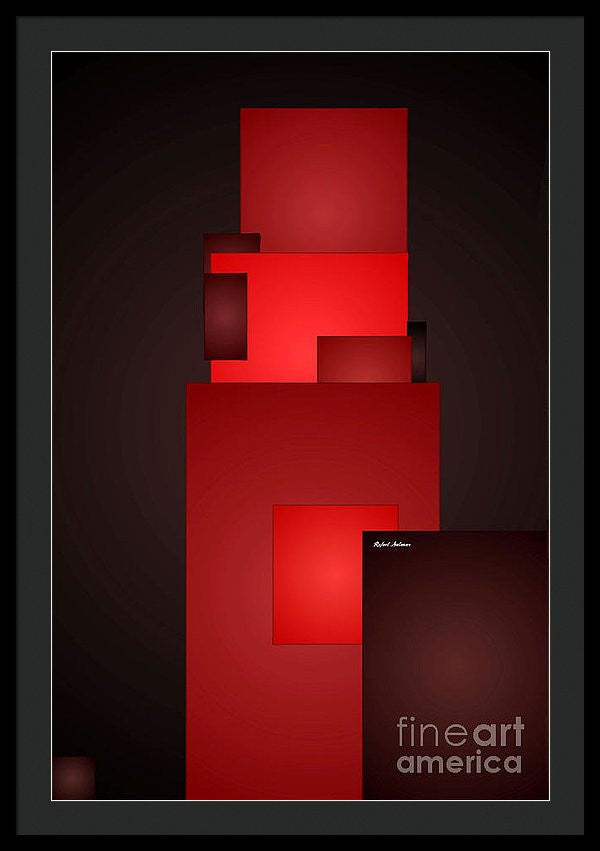 Framed Print - All In Red