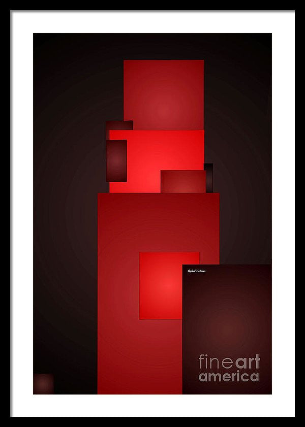 Framed Print - All In Red