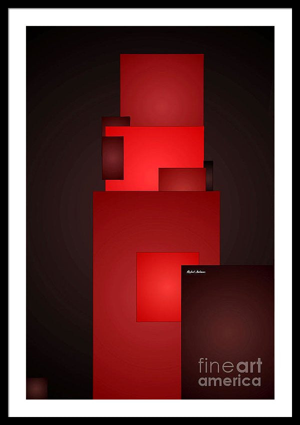 Framed Print - All In Red