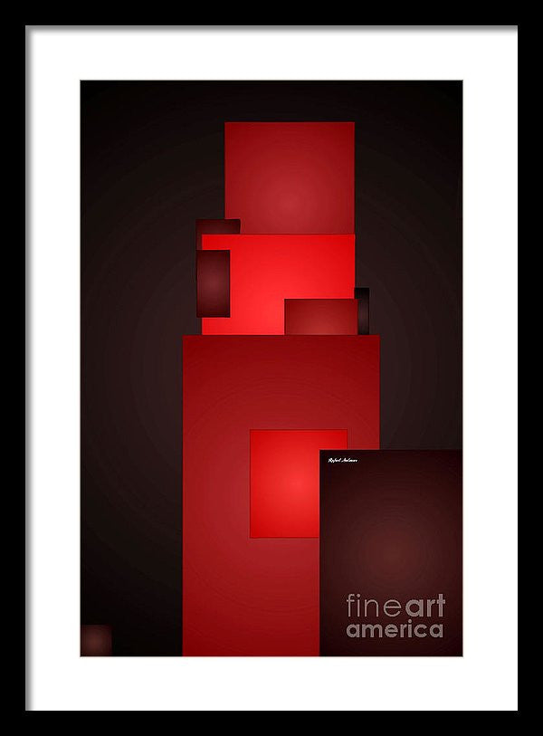 Framed Print - All In Red