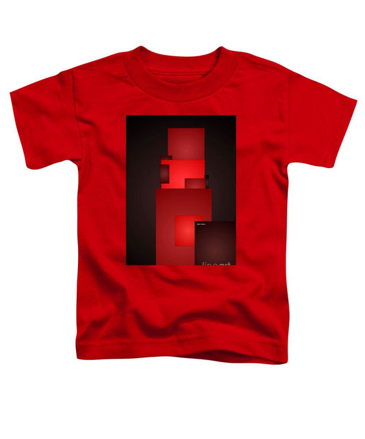 T-shirt pour tout-petits – Tout en rouge