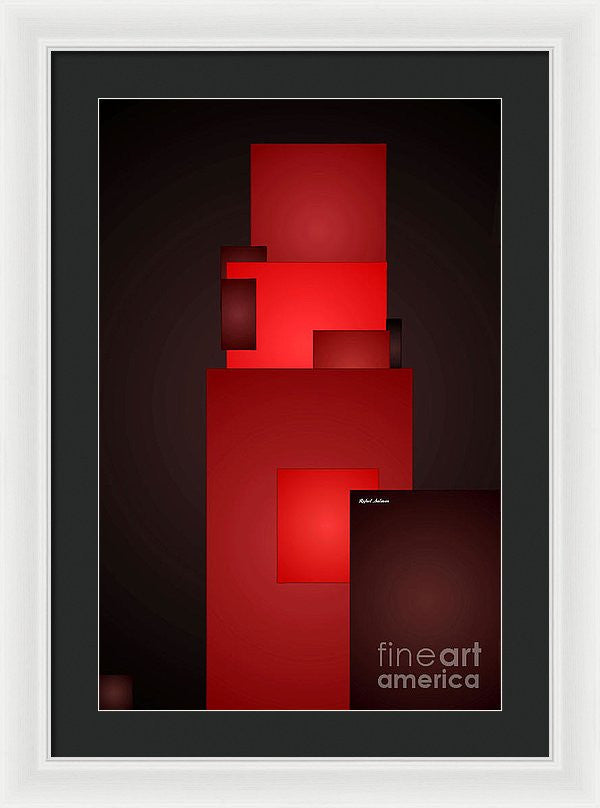 Framed Print - All In Red