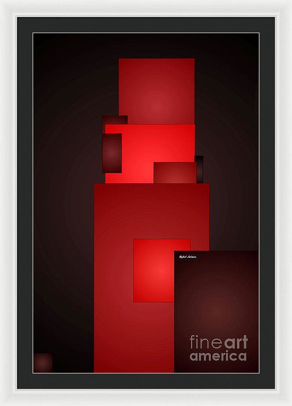 Framed Print - All In Red