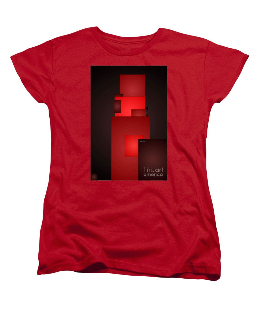 T-shirt pour femme (coupe standard) - All In Red