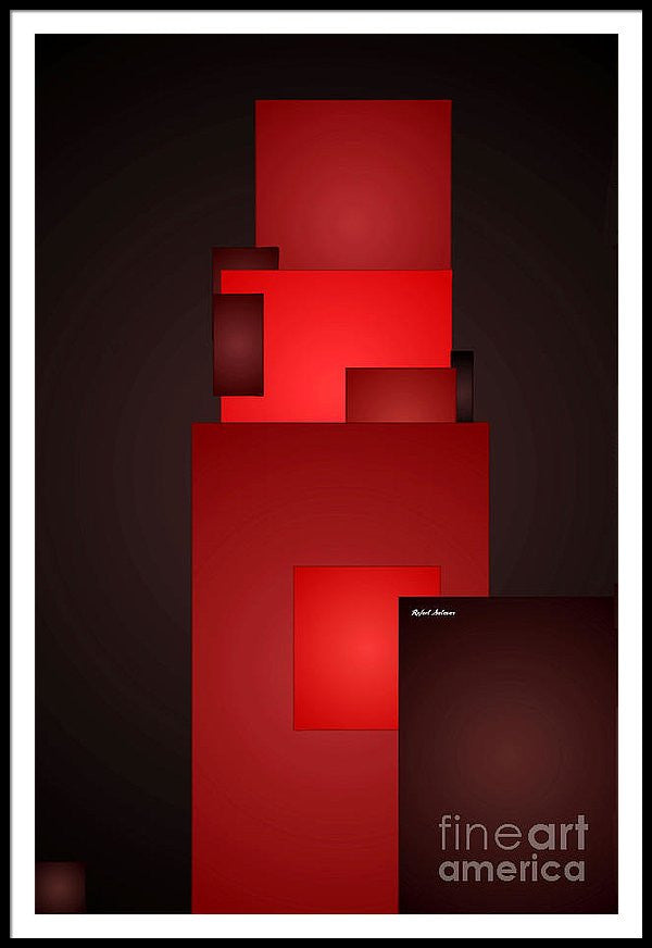 Framed Print - All In Red