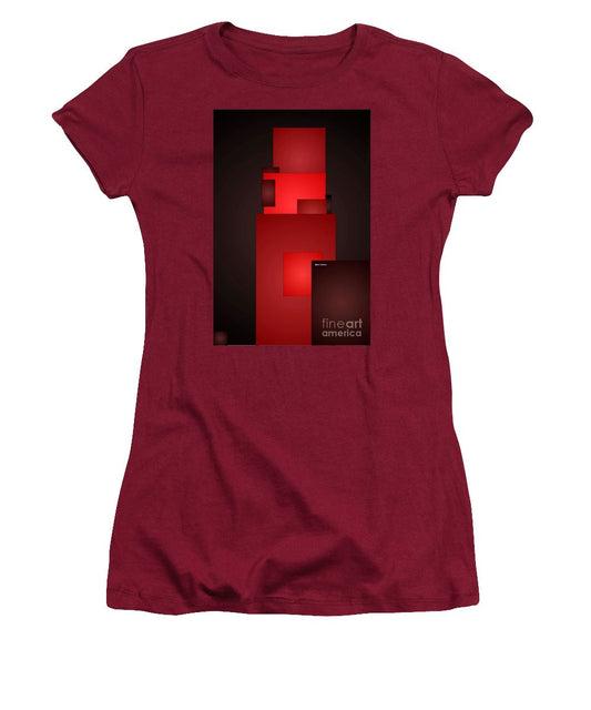 Women's T-Shirt (Junior Cut) - All In Red