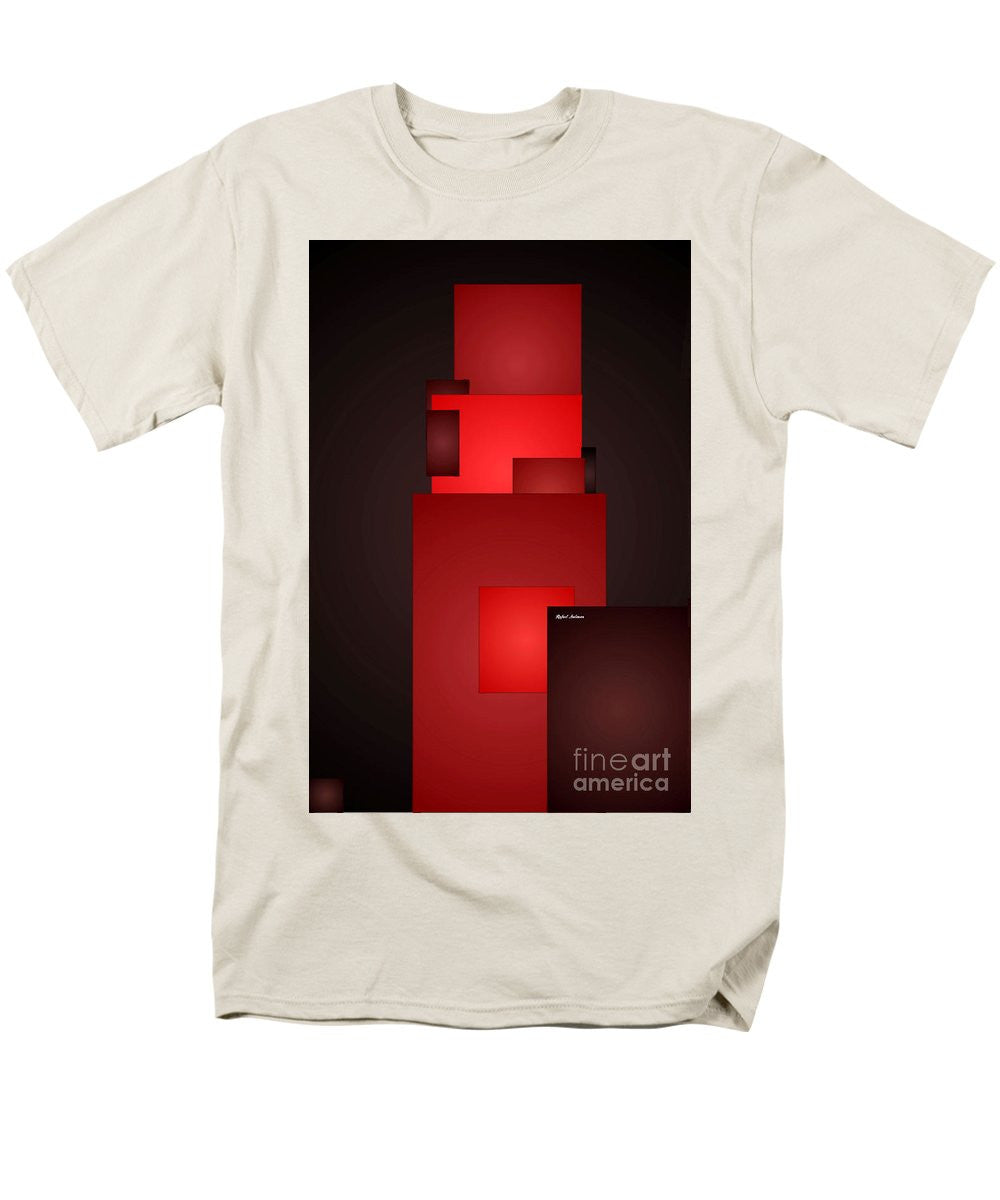 T-shirt pour homme (coupe standard) - Tout en rouge