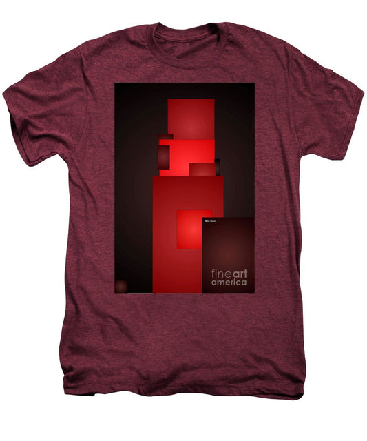 T-shirt Premium pour homme - Tout en rouge