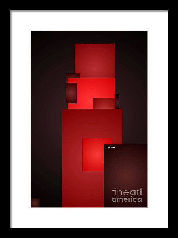 Framed Print - All In Red