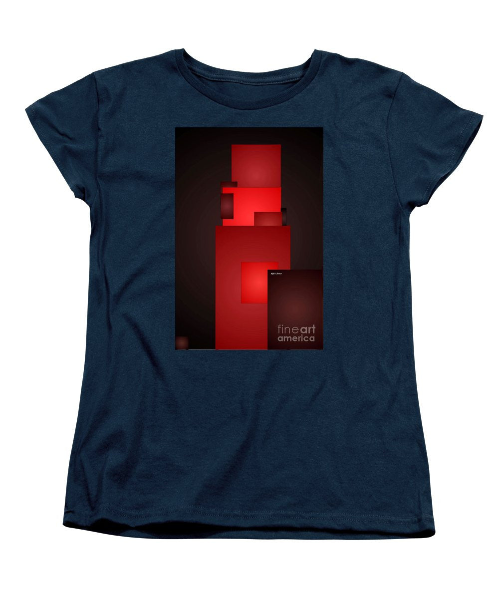 T-shirt pour femme (coupe standard) - All In Red