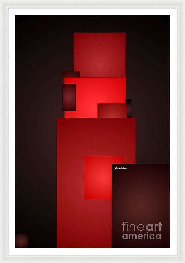 Framed Print - All In Red