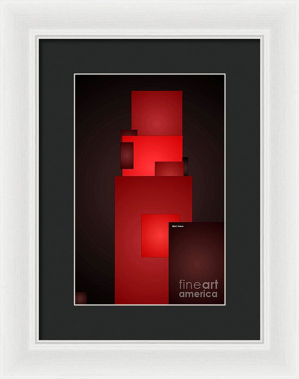 Framed Print - All In Red