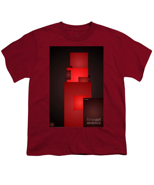 T-shirt pour jeunes – Tout en rouge