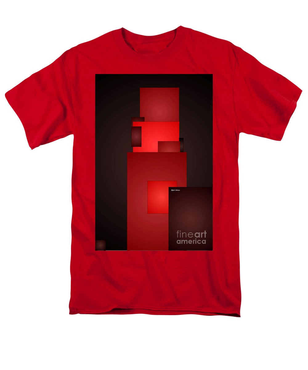 T-shirt pour homme (coupe standard) - Tout en rouge