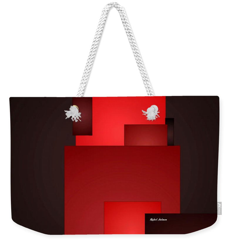 Sac fourre-tout Weekender - Tout en rouge