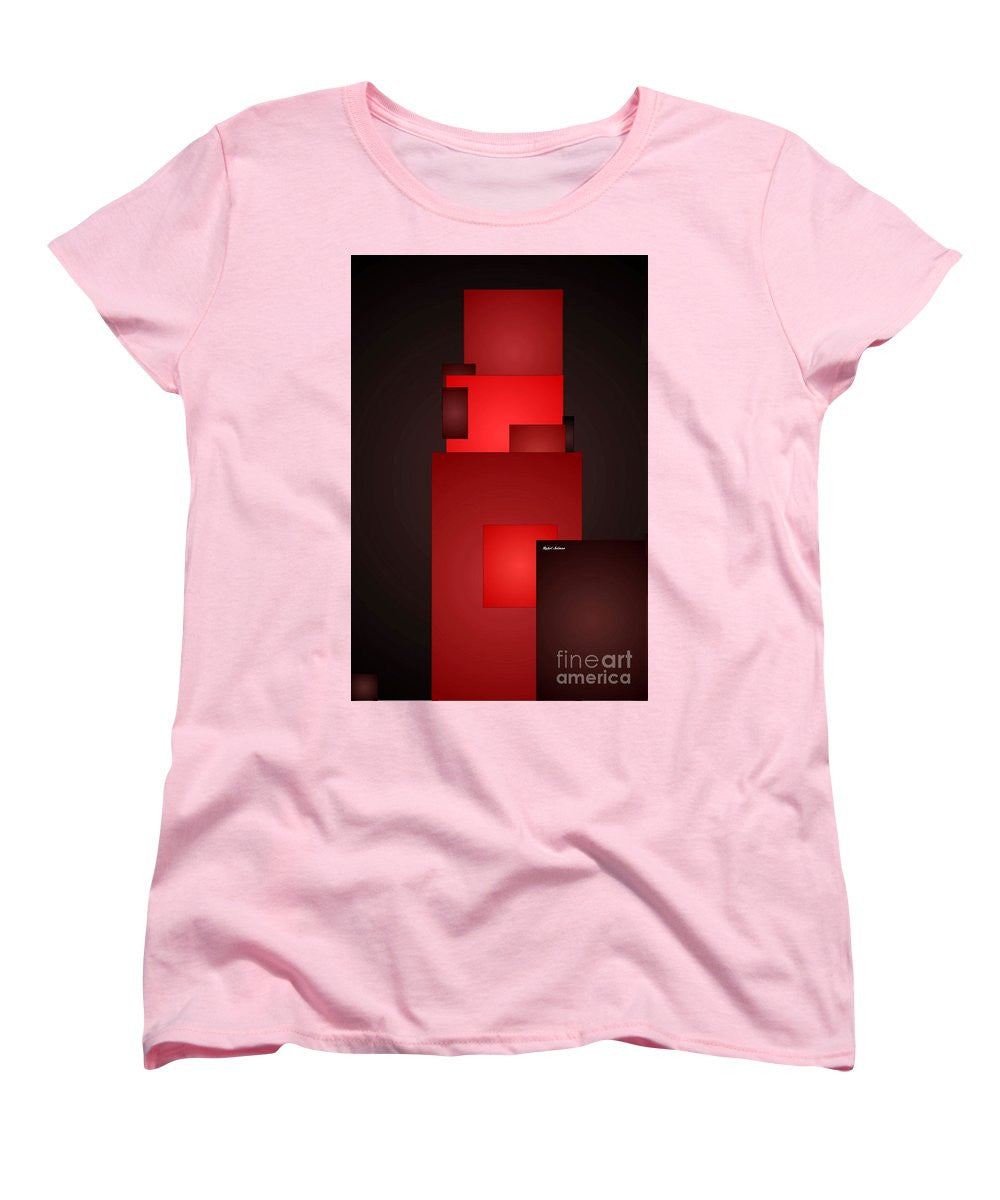 T-shirt pour femme (coupe standard) - All In Red